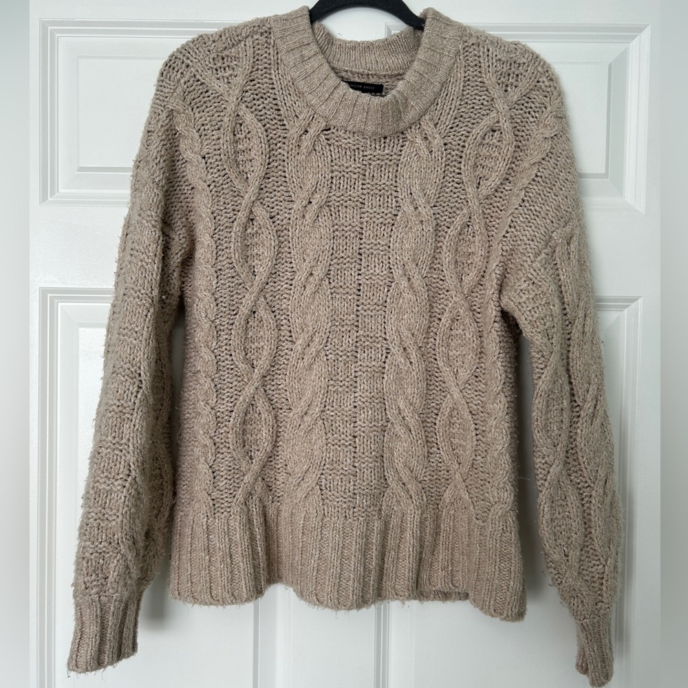 American Eagle Mock Neck Sweater